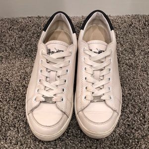 Coach size 6 white sneakers